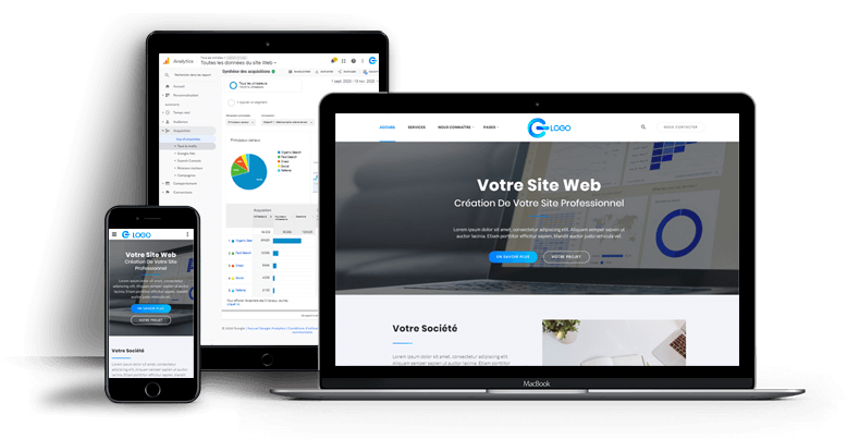 Création de sites web sur mesure